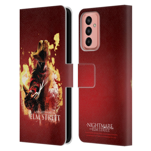 A Nightmare On Elm Street (2010) Graphics Freddy Nightmare Leather Book Wallet Case Cover For Samsung Galaxy M13 (2022)