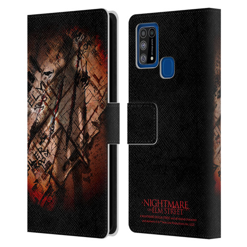 A Nightmare On Elm Street (2010) Graphics Freddy Boiler Room Leather Book Wallet Case Cover For Samsung Galaxy M31 (2020)