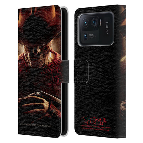 A Nightmare On Elm Street (2010) Graphics Freddy Key Art Leather Book Wallet Case Cover For Xiaomi Mi 11 Ultra