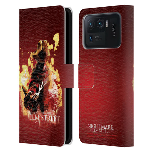 A Nightmare On Elm Street (2010) Graphics Freddy Nightmare Leather Book Wallet Case Cover For Xiaomi Mi 11 Ultra