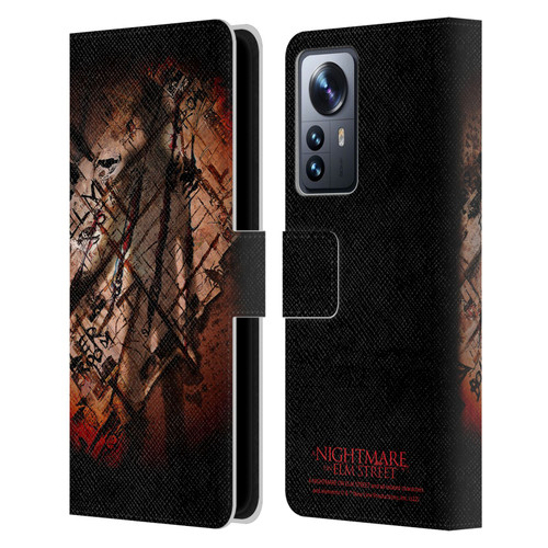 A Nightmare On Elm Street (2010) Graphics Freddy Boiler Room Leather Book Wallet Case Cover For Xiaomi 12 Pro