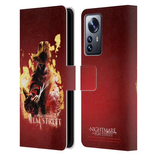 A Nightmare On Elm Street (2010) Graphics Freddy Nightmare Leather Book Wallet Case Cover For Xiaomi 12 Pro
