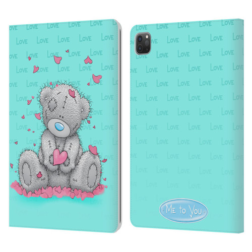 Me To You Classic Tatty Teddy Love Leather Book Wallet Case Cover For Apple iPad Pro 11 2020 / 2021 / 2022