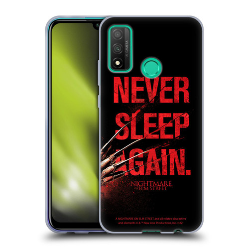 A Nightmare On Elm Street (2010) Graphics Never Sleep Again Soft Gel Case for Huawei P Smart (2020)