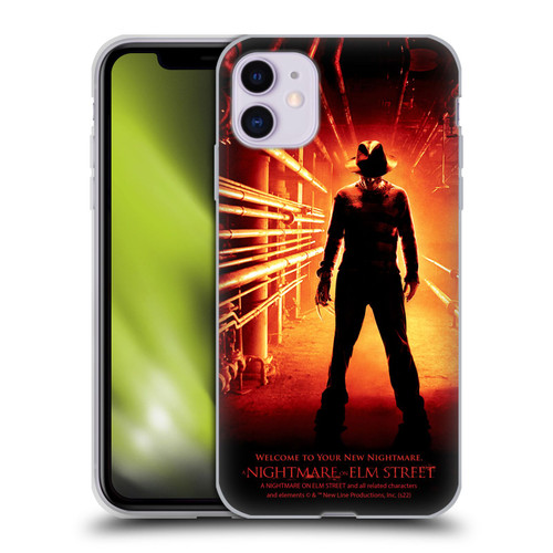 A Nightmare On Elm Street (2010) Graphics Freddy Poster Soft Gel Case for Apple iPhone 11
