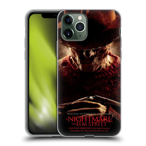 A Nightmare On Elm Street (2010) Graphics Freddy Key Art Soft Gel Case for Apple iPhone 11 Pro