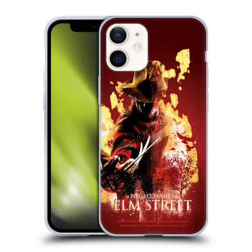 A Nightmare On Elm Street (2010) Graphics Freddy Nightmare Soft Gel Case for Apple iPhone 12 Mini