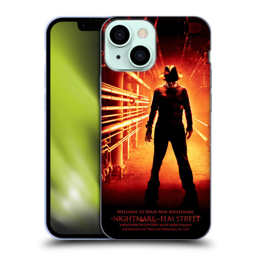 A Nightmare On Elm Street (2010) Graphics Freddy Poster Soft Gel Case for Apple iPhone 13 Mini