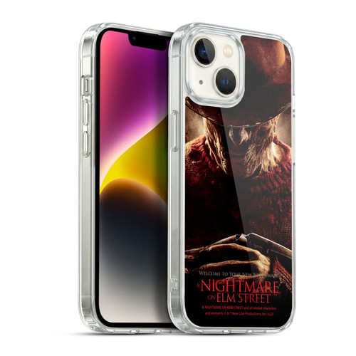 A Nightmare On Elm Street (2010) Graphics Freddy Key Art Soft Gel Case for Apple iPhone 14