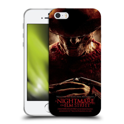 A Nightmare On Elm Street (2010) Graphics Freddy Key Art Soft Gel Case for Apple iPhone 5 / 5s / iPhone SE 2016