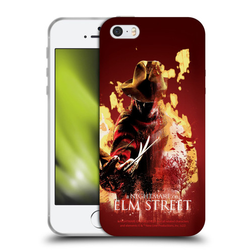 A Nightmare On Elm Street (2010) Graphics Freddy Nightmare Soft Gel Case for Apple iPhone 5 / 5s / iPhone SE 2016
