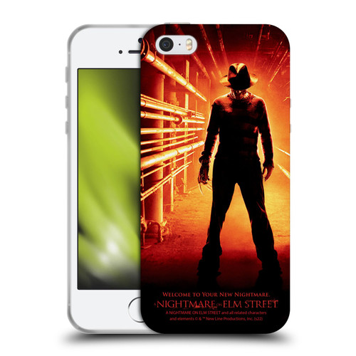 A Nightmare On Elm Street (2010) Graphics Freddy Poster Soft Gel Case for Apple iPhone 5 / 5s / iPhone SE 2016