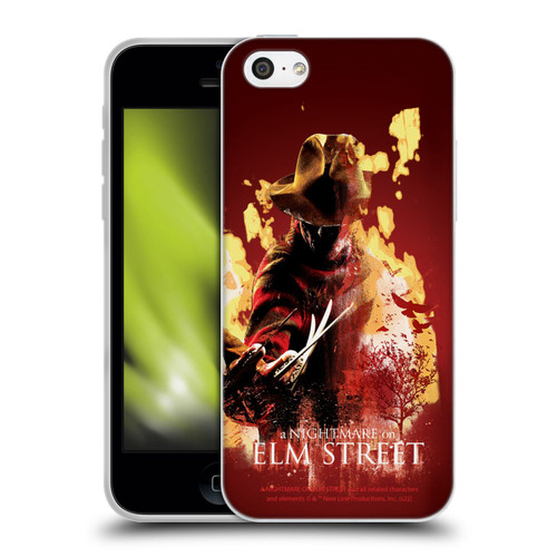 A Nightmare On Elm Street (2010) Graphics Freddy Nightmare Soft Gel Case for Apple iPhone 5c