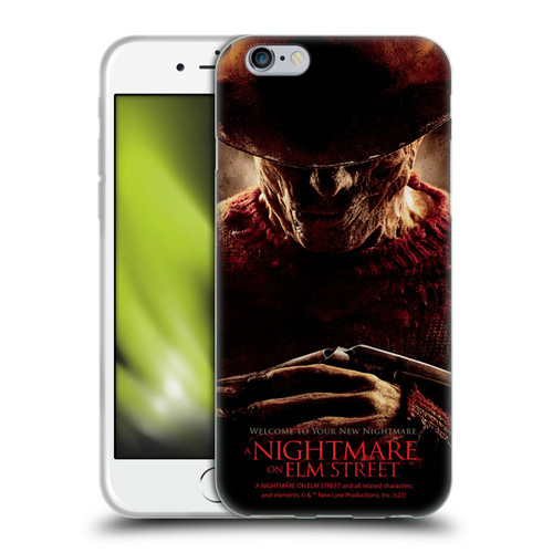 A Nightmare On Elm Street (2010) Graphics Freddy Key Art Soft Gel Case for Apple iPhone 6 / iPhone 6s