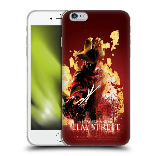 A Nightmare On Elm Street (2010) Graphics Freddy Nightmare Soft Gel Case for Apple iPhone 6 Plus / iPhone 6s Plus
