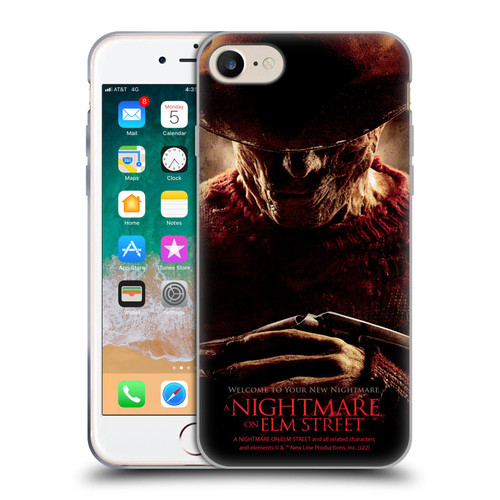 A Nightmare On Elm Street (2010) Graphics Freddy Key Art Soft Gel Case for Apple iPhone 7 / 8 / SE 2020 & 2022