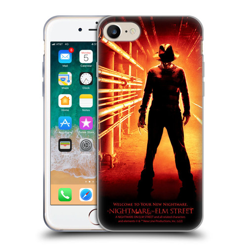 A Nightmare On Elm Street (2010) Graphics Freddy Poster Soft Gel Case for Apple iPhone 7 / 8 / SE 2020 & 2022