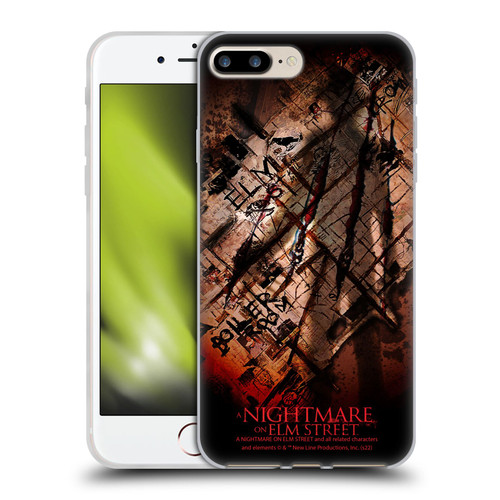 A Nightmare On Elm Street (2010) Graphics Freddy Boiler Room Soft Gel Case for Apple iPhone 7 Plus / iPhone 8 Plus