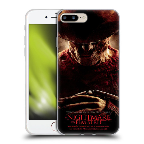 A Nightmare On Elm Street (2010) Graphics Freddy Key Art Soft Gel Case for Apple iPhone 7 Plus / iPhone 8 Plus