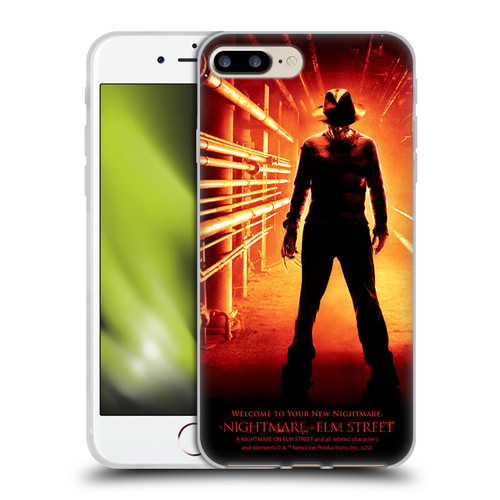 A Nightmare On Elm Street (2010) Graphics Freddy Poster Soft Gel Case for Apple iPhone 7 Plus / iPhone 8 Plus