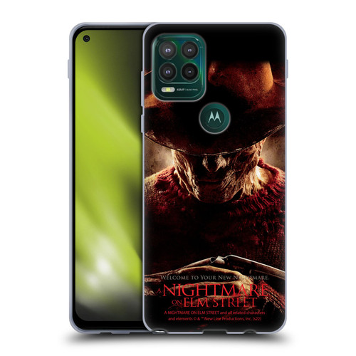 A Nightmare On Elm Street (2010) Graphics Freddy Key Art Soft Gel Case for Motorola Moto G Stylus 5G 2021