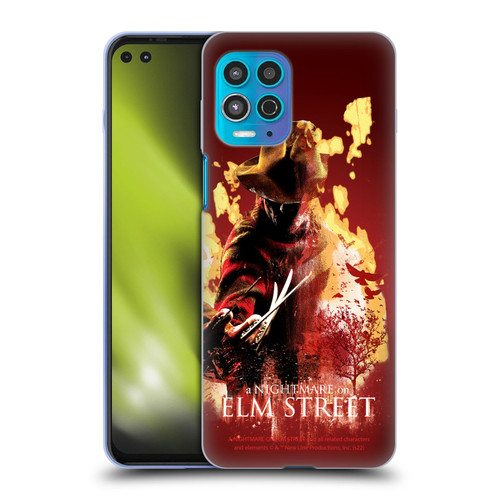 A Nightmare On Elm Street (2010) Graphics Freddy Nightmare Soft Gel Case for Motorola Moto G100
