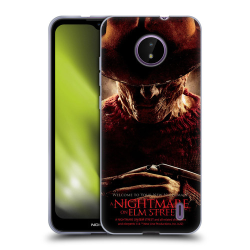 A Nightmare On Elm Street (2010) Graphics Freddy Key Art Soft Gel Case for Nokia C10 / C20