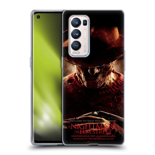A Nightmare On Elm Street (2010) Graphics Freddy Key Art Soft Gel Case for OPPO Find X3 Neo / Reno5 Pro+ 5G