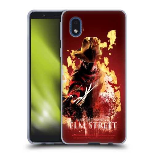 A Nightmare On Elm Street (2010) Graphics Freddy Nightmare Soft Gel Case for Samsung Galaxy A01 Core (2020)