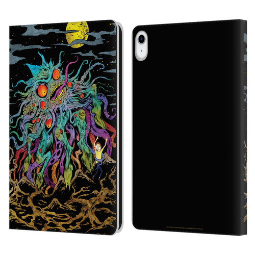 Rick And Morty Season 1 & 2 Graphics The Dunrick Horror Leather Book Wallet Case Cover For Apple iPad 10.9 (2022)