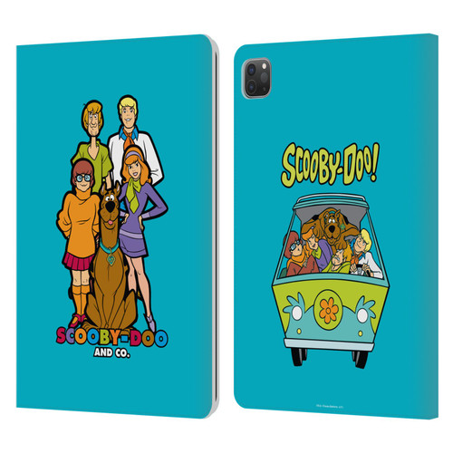 Scooby-Doo Mystery Inc. Scooby-Doo And Co. Leather Book Wallet Case Cover For Apple iPad Pro 11 2020 / 2021 / 2022