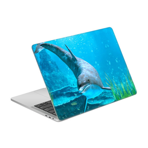 Simone Gatterwe Dolphins Seeking Starfish Vinyl Sticker Skin Decal Cover for Apple MacBook Pro 13" A1989 / A2159