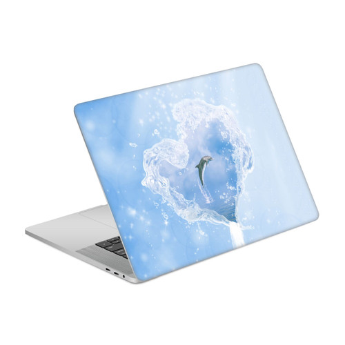Simone Gatterwe Dolphins Heart Of Ocean Vinyl Sticker Skin Decal Cover for Apple MacBook Pro 15.4" A1707/A1990