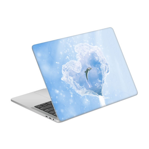 Simone Gatterwe Dolphins Heart Of Ocean Vinyl Sticker Skin Decal Cover for Apple MacBook Pro 13.3" A1708