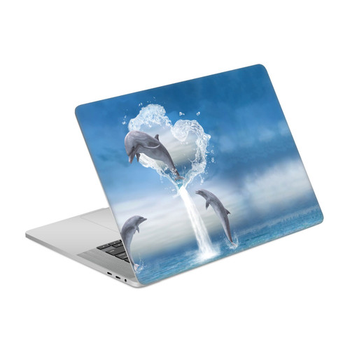 Simone Gatterwe Dolphins Lovers Vinyl Sticker Skin Decal Cover for Apple MacBook Pro 16" A2141