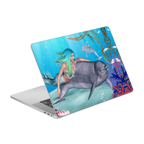 Simone Gatterwe Dolphins Mermaid Tour Vinyl Sticker Skin Decal Cover for Apple MacBook Pro 16" A2141