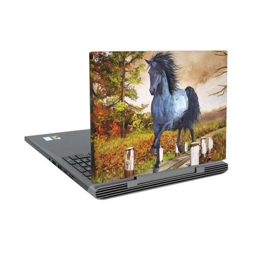Simone Gatterwe Horses On The Lake Vinyl Sticker Skin Decal Cover for Dell Inspiron 15 7000 P65F