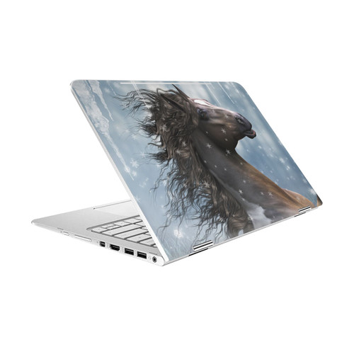 Simone Gatterwe Horses In The Snow Vinyl Sticker Skin Decal Cover for HP Spectre Pro X360 G2