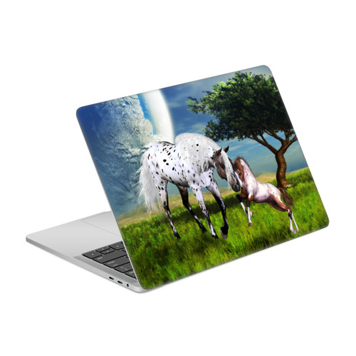 Simone Gatterwe Horses Love Forever Vinyl Sticker Skin Decal Cover for Apple MacBook Pro 13" A1989 / A2159
