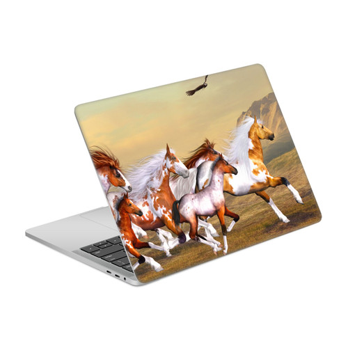 Simone Gatterwe Horses Wild Herd Vinyl Sticker Skin Decal Cover for Apple MacBook Pro 13.3" A1708