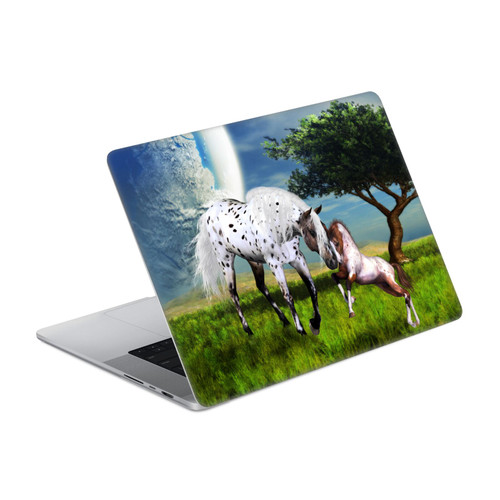 Simone Gatterwe Horses Love Forever Vinyl Sticker Skin Decal Cover for Apple MacBook Pro 14" A2442