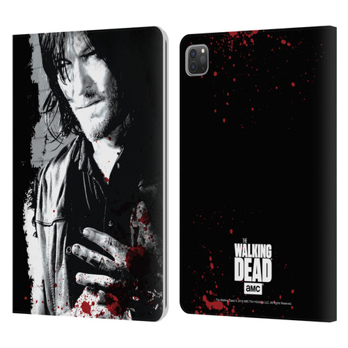 AMC The Walking Dead Gore Wounded Hand Leather Book Wallet Case Cover For Apple iPad Pro 11 2020 / 2021 / 2022