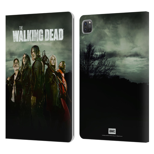 AMC The Walking Dead Season 11 Key Art Poster Leather Book Wallet Case Cover For Apple iPad Pro 11 2020 / 2021 / 2022