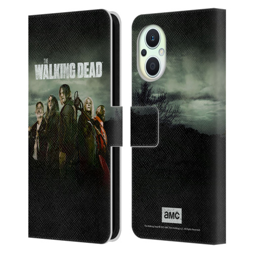 AMC The Walking Dead Season 11 Key Art Poster Leather Book Wallet Case Cover For OPPO Reno8 Lite