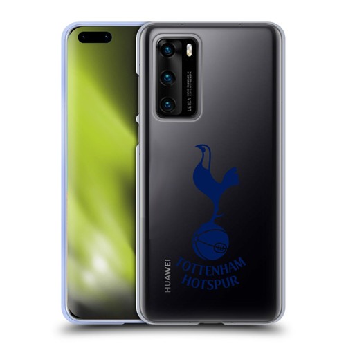 Tottenham Hotspur F.C. Badge Blue Cockerel Soft Gel Case for Huawei P40 5G