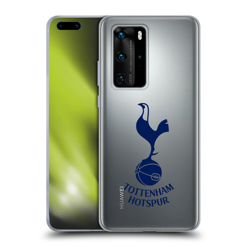 Tottenham Hotspur F.C. Badge Blue Cockerel Soft Gel Case for Huawei P40 Pro / P40 Pro Plus 5G
