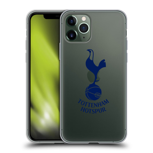 Tottenham Hotspur F.C. Badge Blue Cockerel Soft Gel Case for Apple iPhone 11 Pro