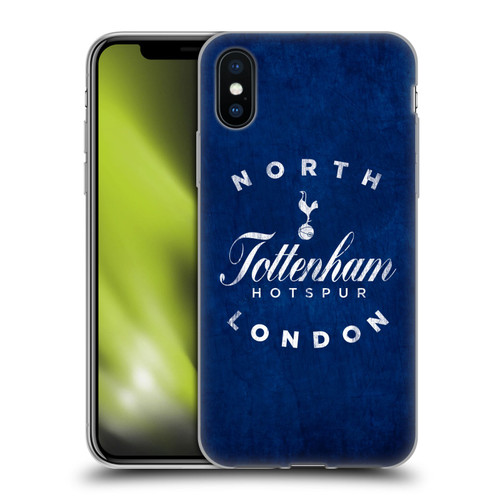 Tottenham Hotspur F.C. Badge North London Soft Gel Case for Apple iPhone X / iPhone XS