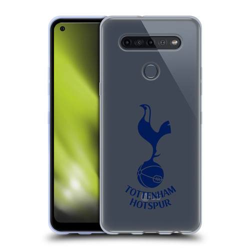 Tottenham Hotspur F.C. Badge Blue Cockerel Soft Gel Case for LG K51S