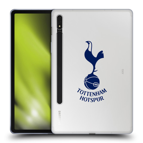 Tottenham Hotspur F.C. Badge Blue Cockerel Soft Gel Case for Samsung Galaxy Tab S8